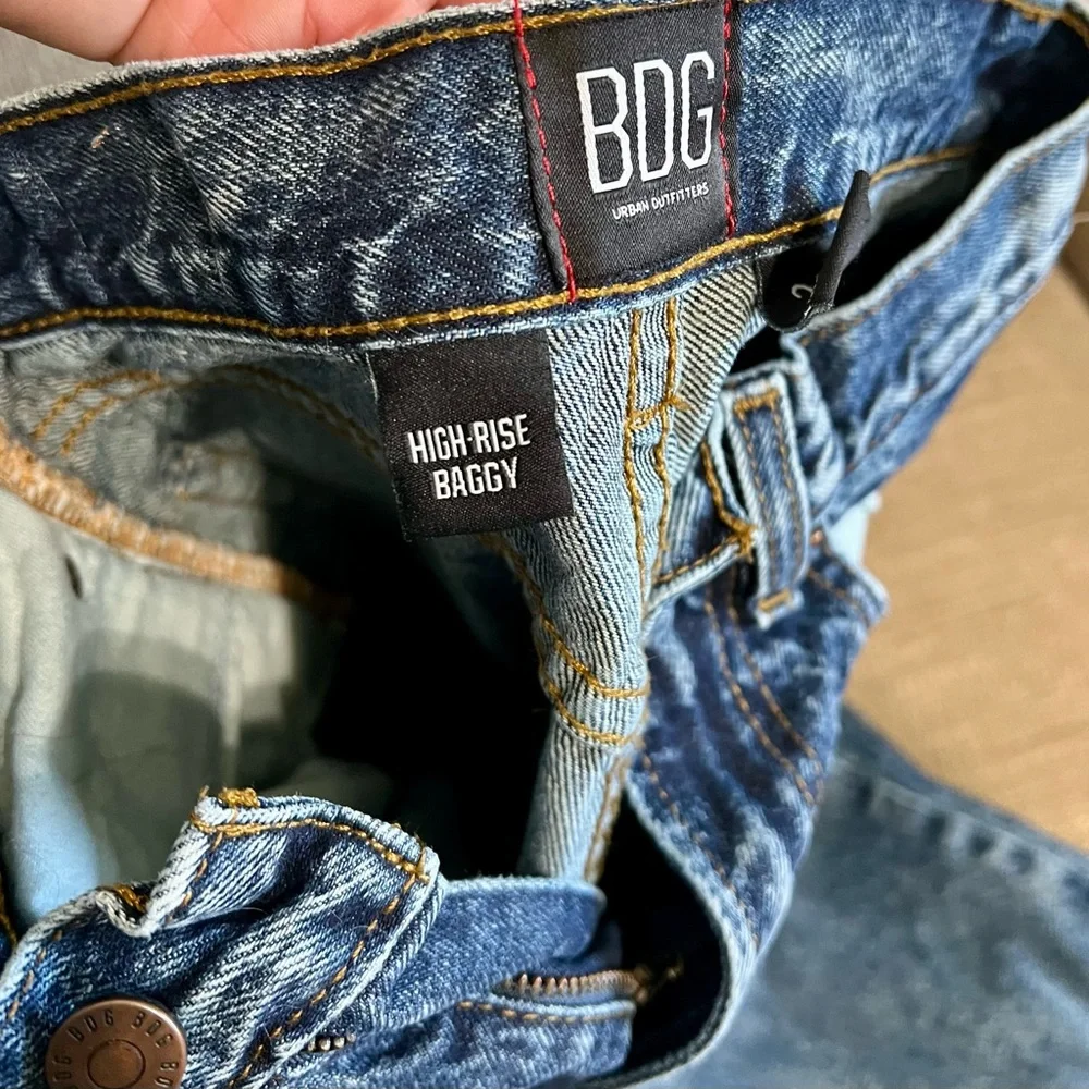BDG Urban Outfitters High Rise Baggy Jeans‎ Size 24 Streetwear